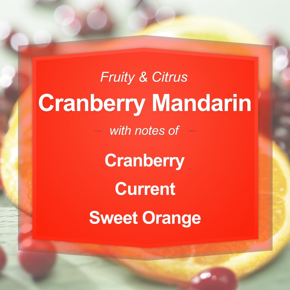Large 20oz Cranberry Mandarin  - Home Fragrance That Lasts Long incelemesi ve fiyatı