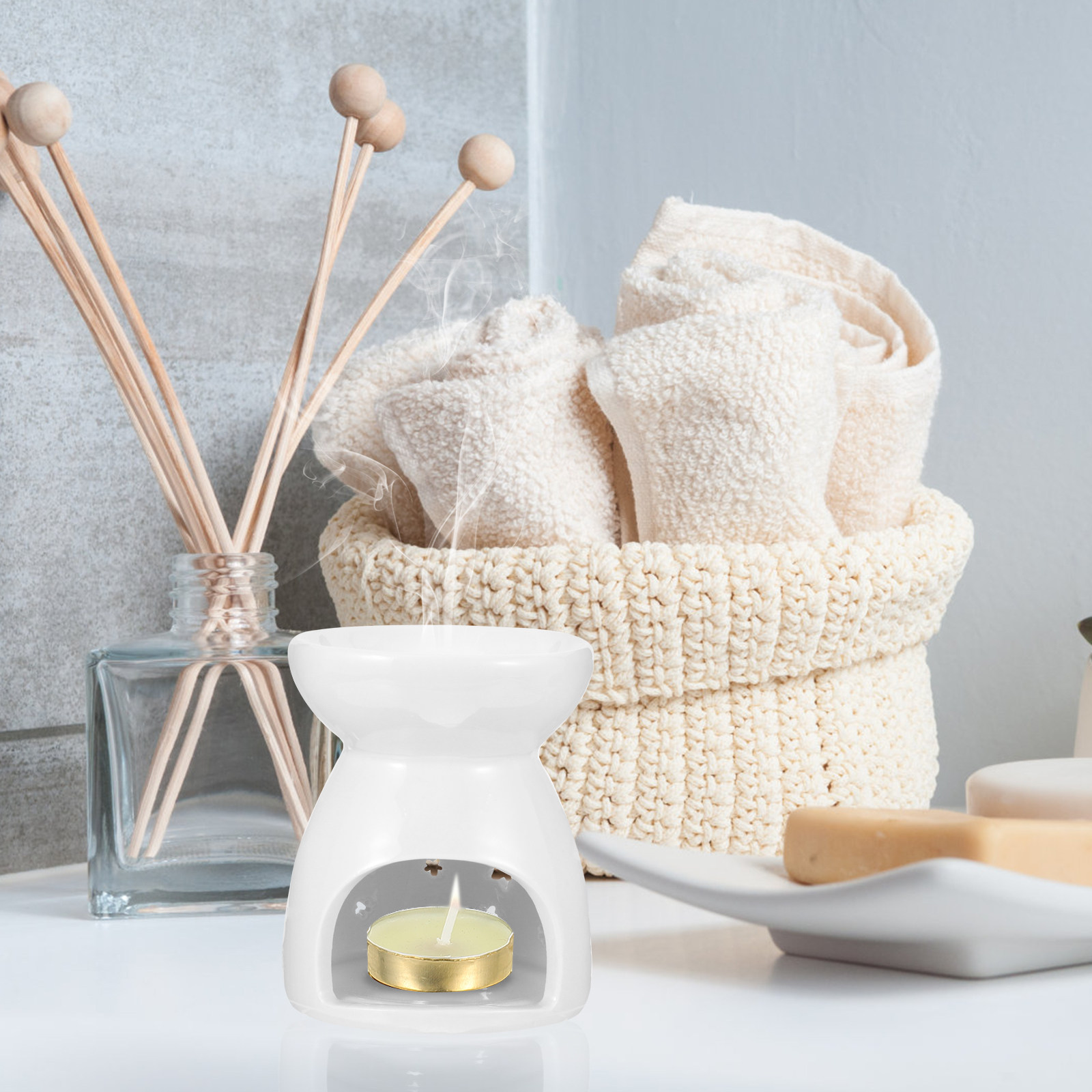 Ceramic Tealight Essential Oil - Home Fragrance Oils For Oil Burners incelemesi ve fiyatı