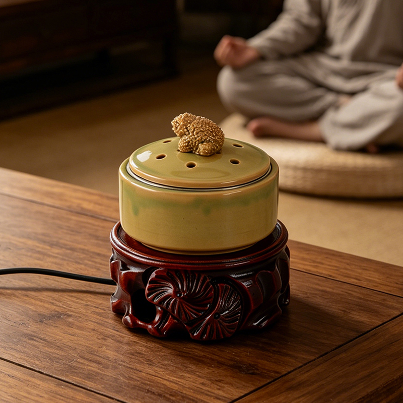 Ceramic Electronic Incense Bur - Home Fragrance Lamp incelemesi ve fiyatı