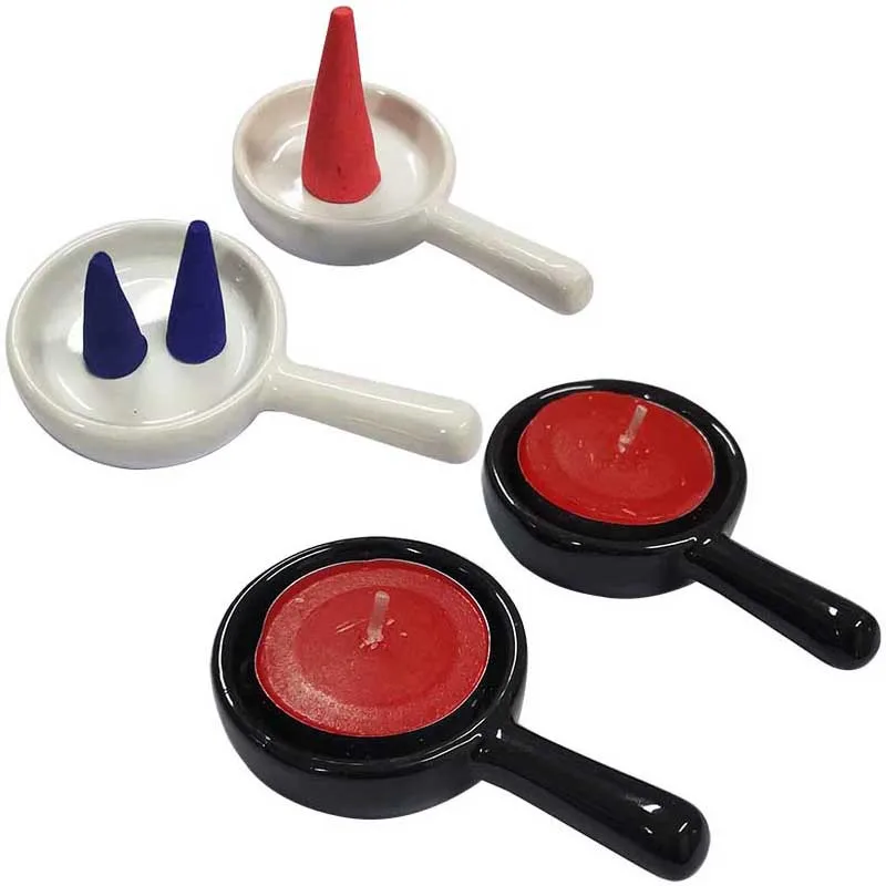 1Pcs Ceramic Little Candle Spo - Home Fragrance Oils For Oil Burners incelemesi ve fiyatı