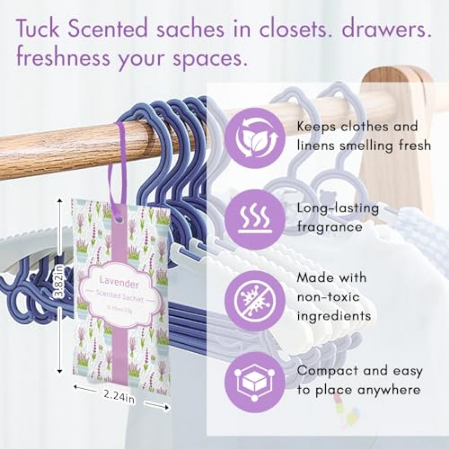 Sachets for Drawers and Closet - Home Fragrance That Lasts Long incelemesi ve fiyatı