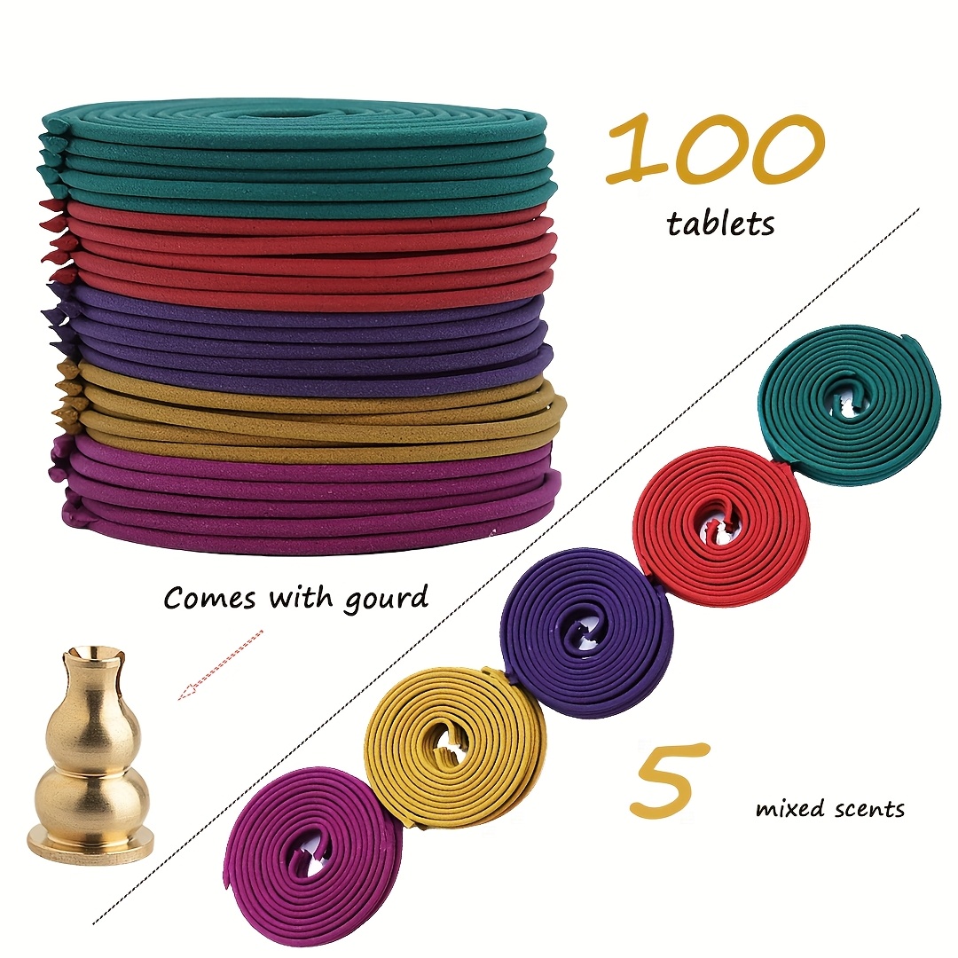100 Pieces of Mixed Spiral Aro - Home Fragrance Best incelemesi ve fiyatı