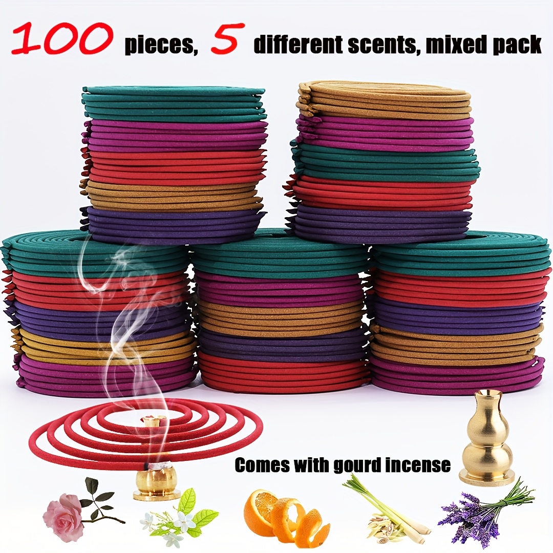100 Pieces of Mixed Spiral Aro - Home Fragrance Best incelemesi ve fiyatı