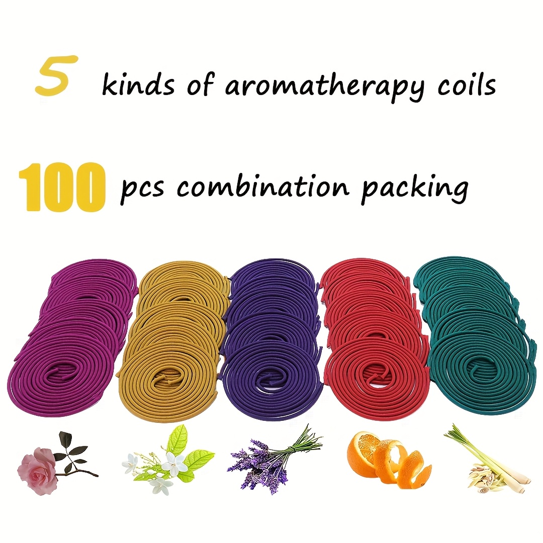 100 Pieces of Mixed Spiral Aro - Home Fragrance Best incelemesi ve fiyatı