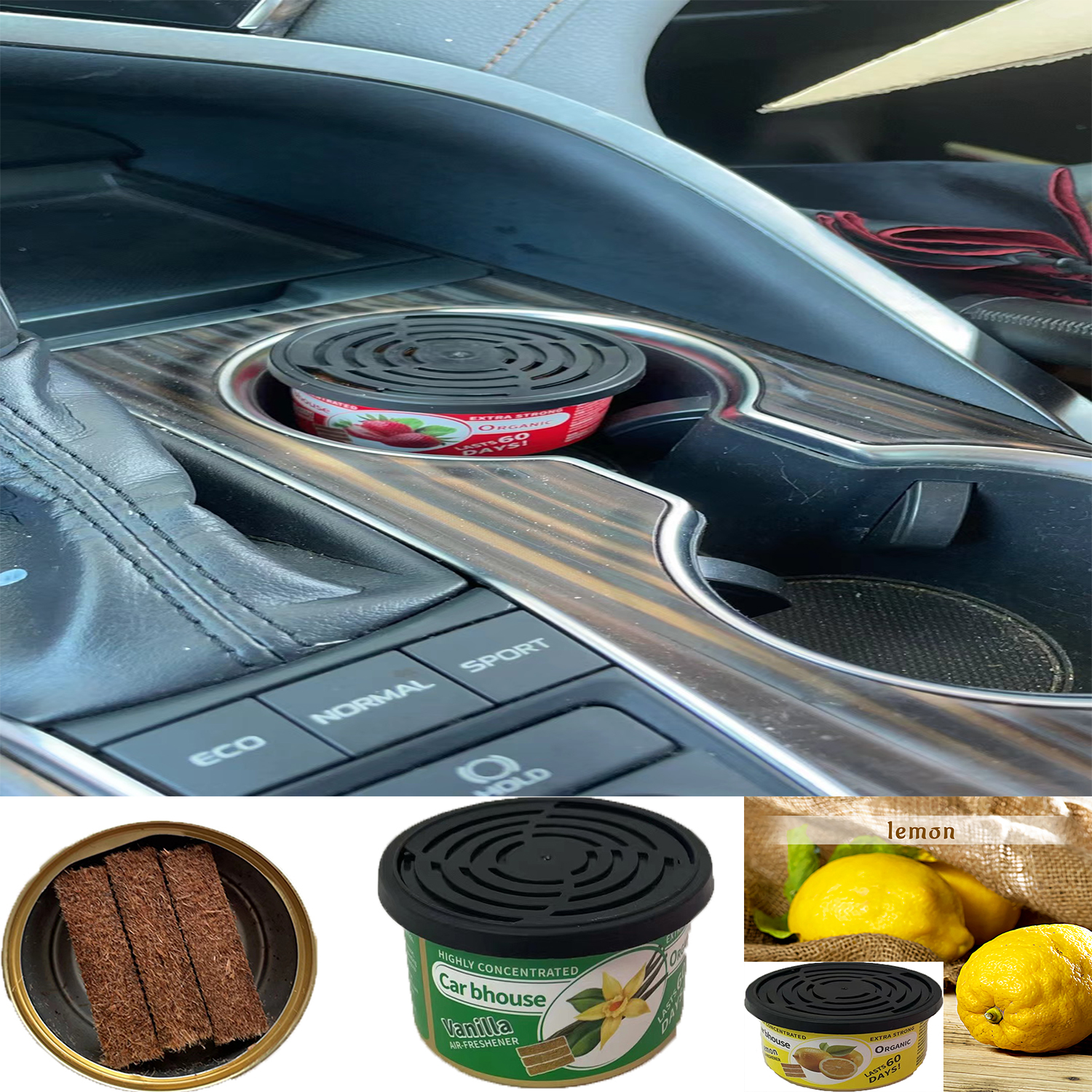 Car Air Freshener:   Coconut S - Home Fragrance Organic incelemesi ve fiyatı