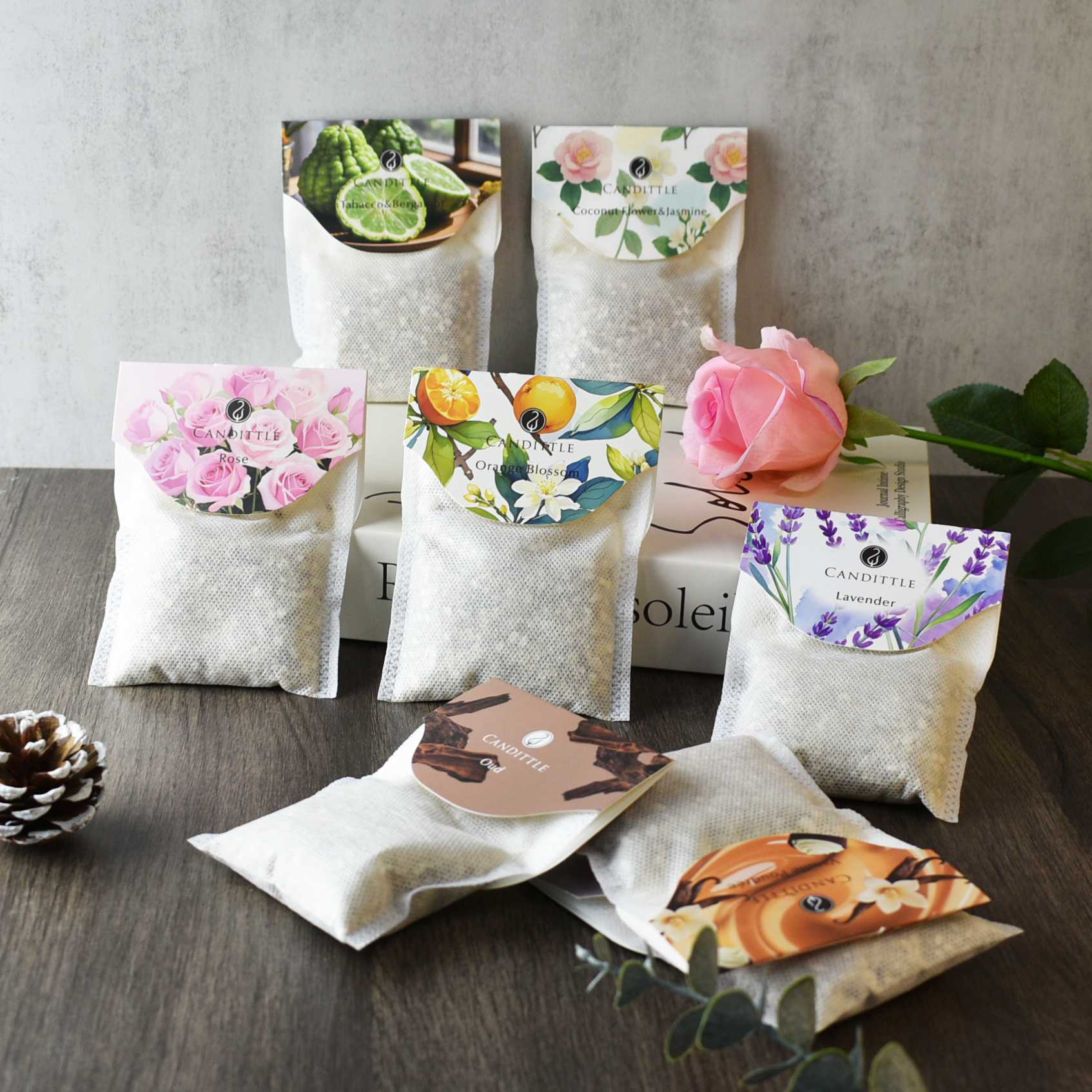 Hanging Paper Scented Sachet W - Home Fragrance That Lasts Long incelemesi ve fiyatı