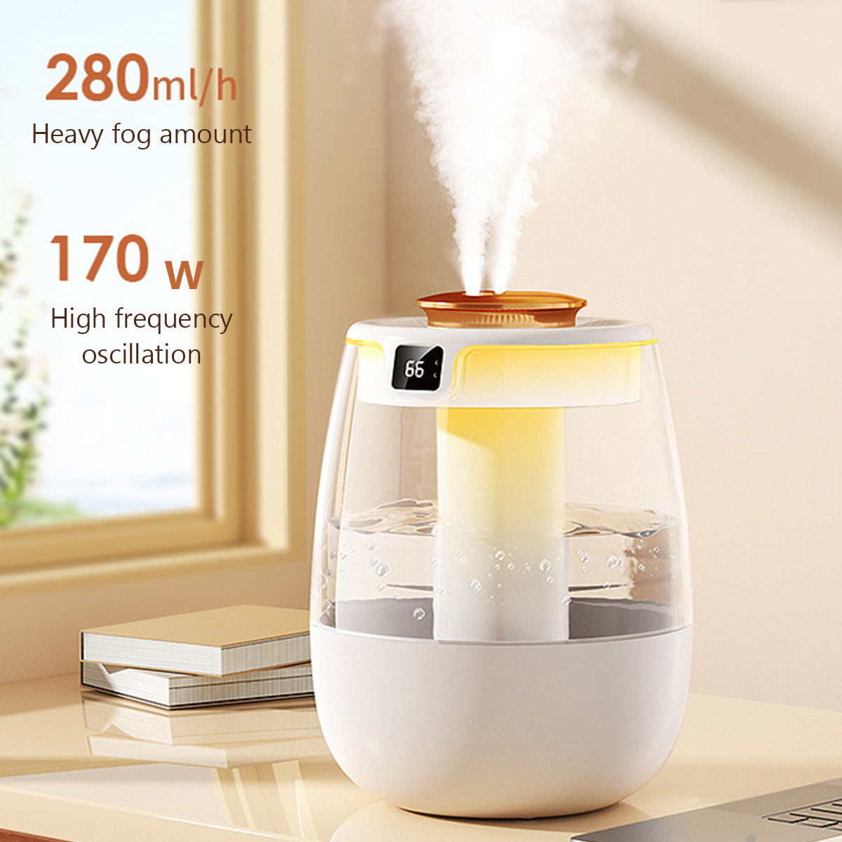 1.3L Air Humidifier Double Spr - Home Fragrance Organic incelemesi ve fiyatı