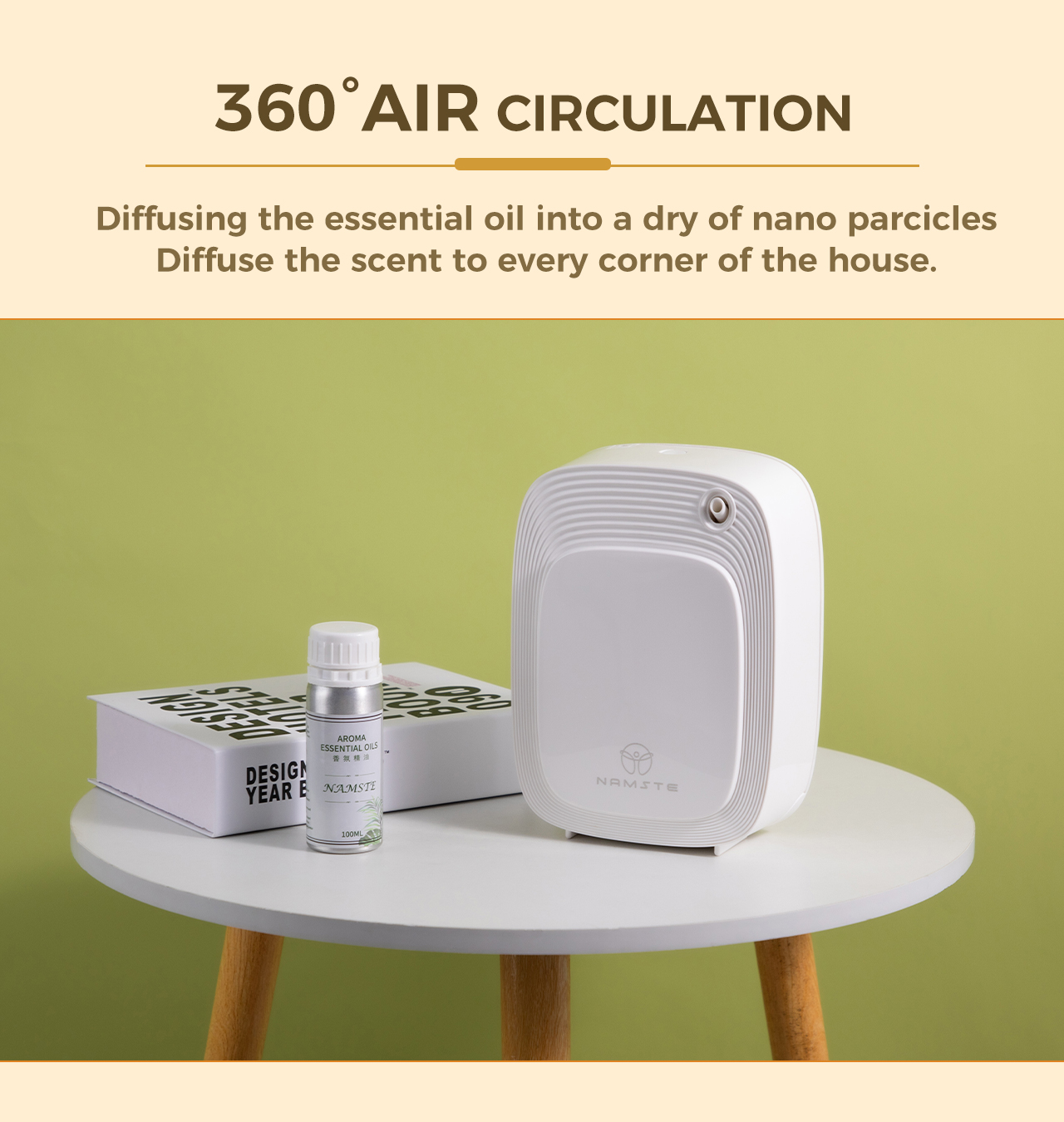 Namste 1000m³ Aroma Diffuser M - Home Fragrance Organic incelemesi ve fiyatı