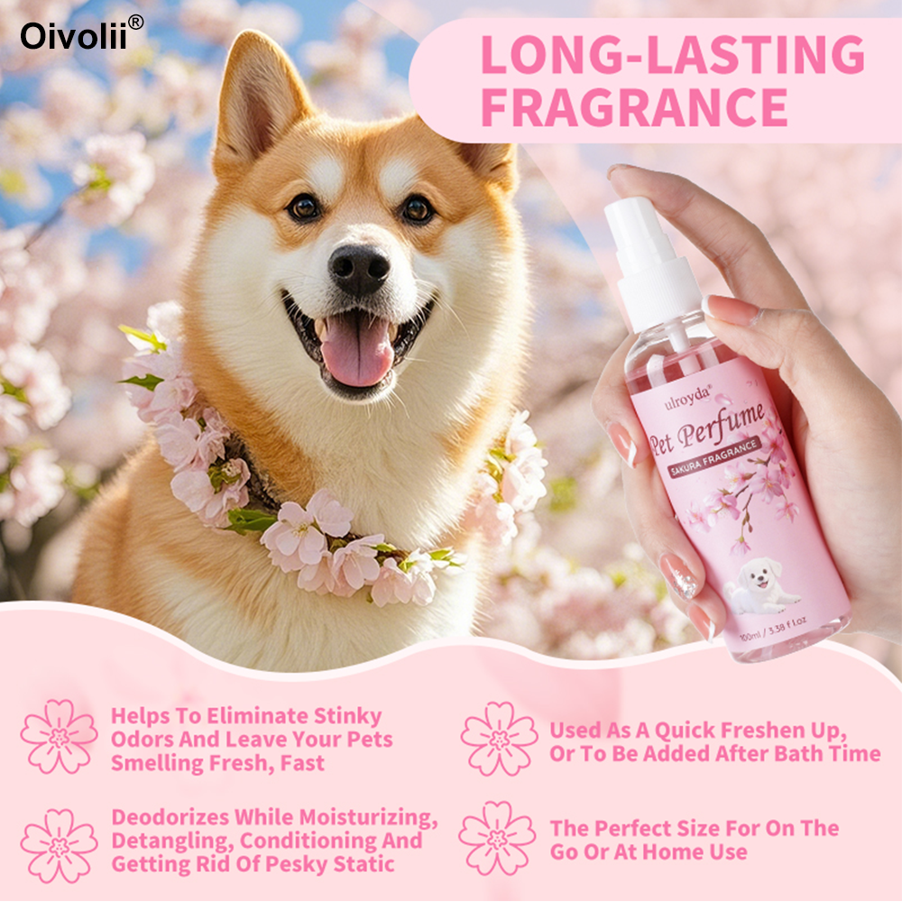 Sakura Pet Perfume Spray Long  - Home Fragrance That Lasts Long incelemesi ve fiyatı